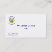 Defensieinformatiebureau DISA Visitekaartje (Voorkant)