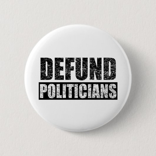 Defensiepolitiek Ronde Button 5,7 Cm (Voorkant)