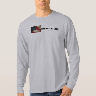 Defensor, Inc. Patriottic Long hoeve shirt