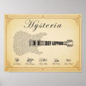 Deff Leppard Poster (Voorkant)