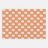 Deffodils op een papierset met overvulling (A) Inpakpapier Vel (Voorkant 3)