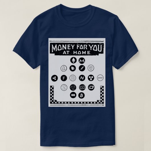 Defi Crypto munt  T-shirt (Design voorkant)