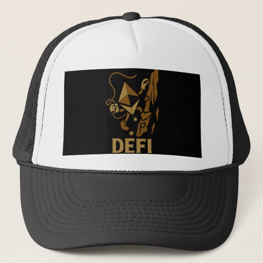 DeFi Ethereum Climber for Crypto Adventurers Stake Trucker Pet (Voorkant)