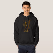 DeFi Ethereum Decentralized Rock Climber Summit Hoodie (Voorkant volledig)
