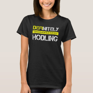Defi Meme Cryptocurrency Investor Blockchain Trade T-shirt