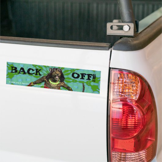 Defiance "Back Off" Bumpersticker (Op Truck)