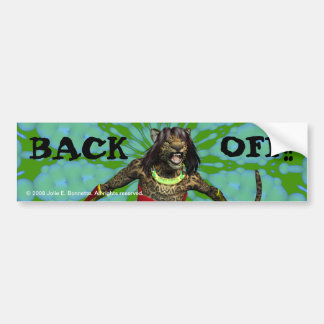 Defiance "Back Off" Bumpersticker