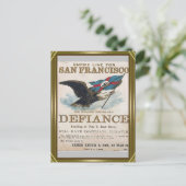 Defiance Clipper Zeilen Briefkaart (Staand voorkant)