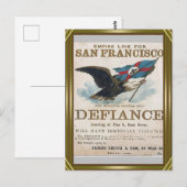 Defiance Clipper Zeilen Briefkaart (Voorkant / Achterkant)