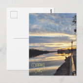 Defiance Ohio Sunrise Briefkaart (Voorkant / Achterkant)