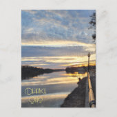 Defiance Ohio Sunrise Briefkaart (Voorkant)