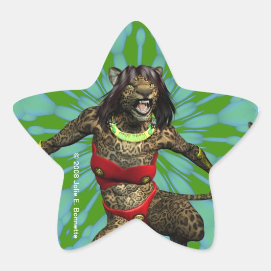 Defiance Star-Sticker Ster Sticker (Voorkant)