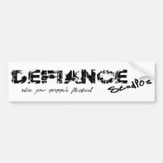 Defiance Studios Logo Bumpersticker