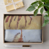 "Defiance" Westerne kunst van Frederic Remington Tissuepapier (Geschenk)