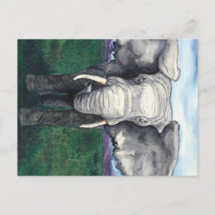 Defiant - Afrikaanse olifant Briefkaart