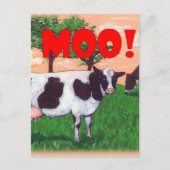 Defiant Cow Briefkaart (Voorkant)