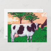 Defiant Dairy Cow Briefkaart (Voorkant / Achterkant)