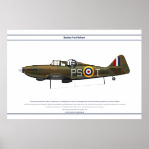 Defiant MK I 264 Sqn 2 Poster