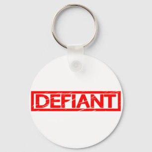Defiant Stamp Sleutelhanger