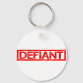 Defiant Stamp Sleutelhanger (Achterkant)