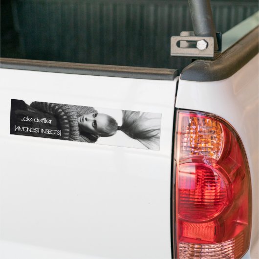 ...defilier [bij insecten] bumpersticker (Op Truck)