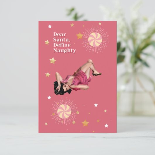 Define Naughty Kaart (Staand voorkant)