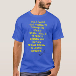 Defineren van de politie T-Shirt (4)