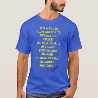 Defineren van de politie T-Shirt (4)