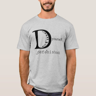 DefineYourselfLogoShirtGrey T-shirt