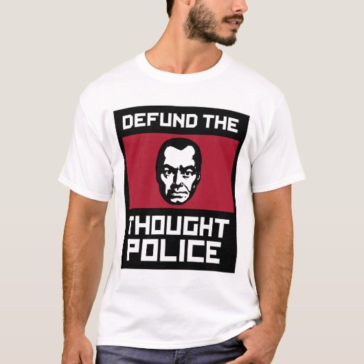 Definieer de Dachte Politie T-Shirt (Voorkant)