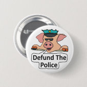 Definieer de politie ronde button 5,7 cm (Voorkant /achterkant)