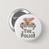 Definieer de politie ronde button 5,7 cm (Voorkant /achterkant)
