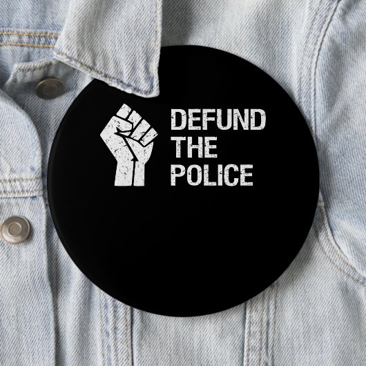 Definieer de politiefunctie ronde button 6,0 cm (In situ)