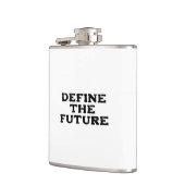 Definieer de toekomstige vinyl verpakte fles heupfles (Links)