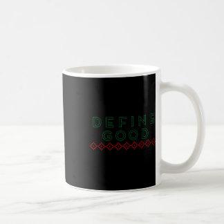 Definieer goede kerstman lijst grappige woordspeli koffiemok