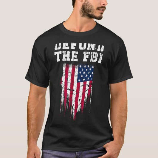 Definieer het FBI Federal Bureau Anti FBI Corrupti T-shirt (Voorkant)