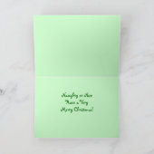 Definieer Naughty kerstkaart Feestdagen Kaart (Binnen)