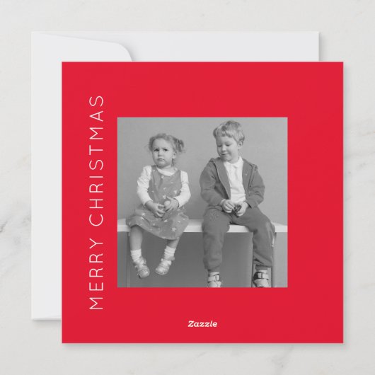 Definieer ondeugend | 5 Fotocollage Kerstmis Feestdagenkaart (Achterkant)