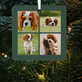 Definieer ondeugend | 5 Fotocollage Metalen Ornament