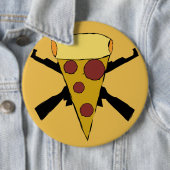 Definieer Pop Punk Pizza pin Ronde Button 6,0 Cm (In situ)