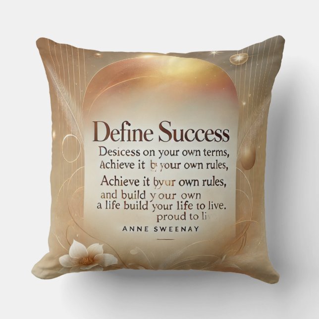 Definieer succes 25 kussen (Voorkant)