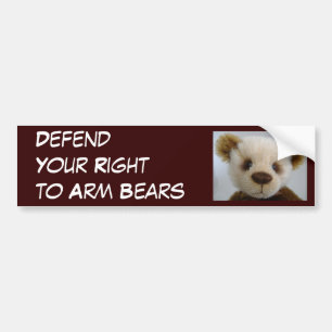 Definieer uw recht op Beren Bumpersticker