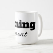 DEFINIËREND MOMENT KOFFIEBEKER KOFFIEMOK (Voorkant rechts)