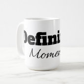 DEFINIËREND MOMENT KOFFIEBEKER KOFFIEMOK (Voorkant links)