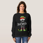 Definite Elf Group kerstpajama Party Trui (Voorkant volledig)
