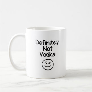 Definitely Not Vodka Koffiemok
