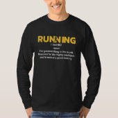 Definitie-15k-marathonloper uitvoeren t-shirt (Voorkant)