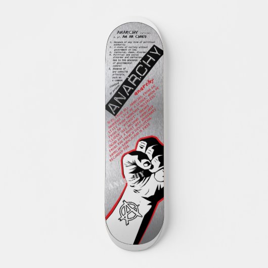 Definitie anarchie skateboard (Voorkant)