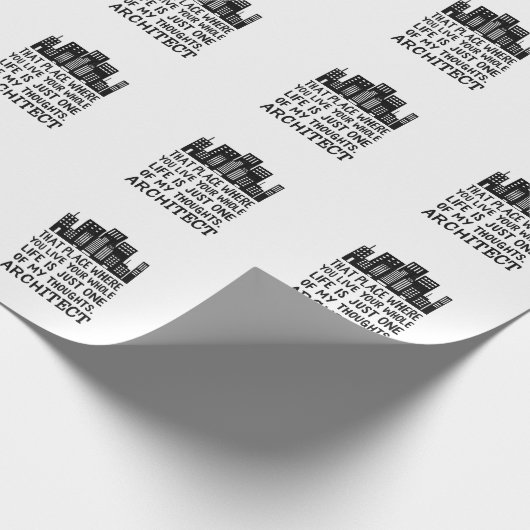 Definitie architect cadeaupapier (Hoek)