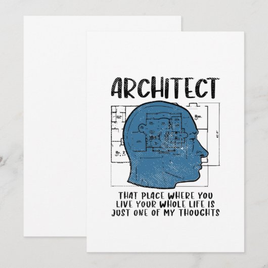 Definitie architect kaart (Voorkant / Achterkant)